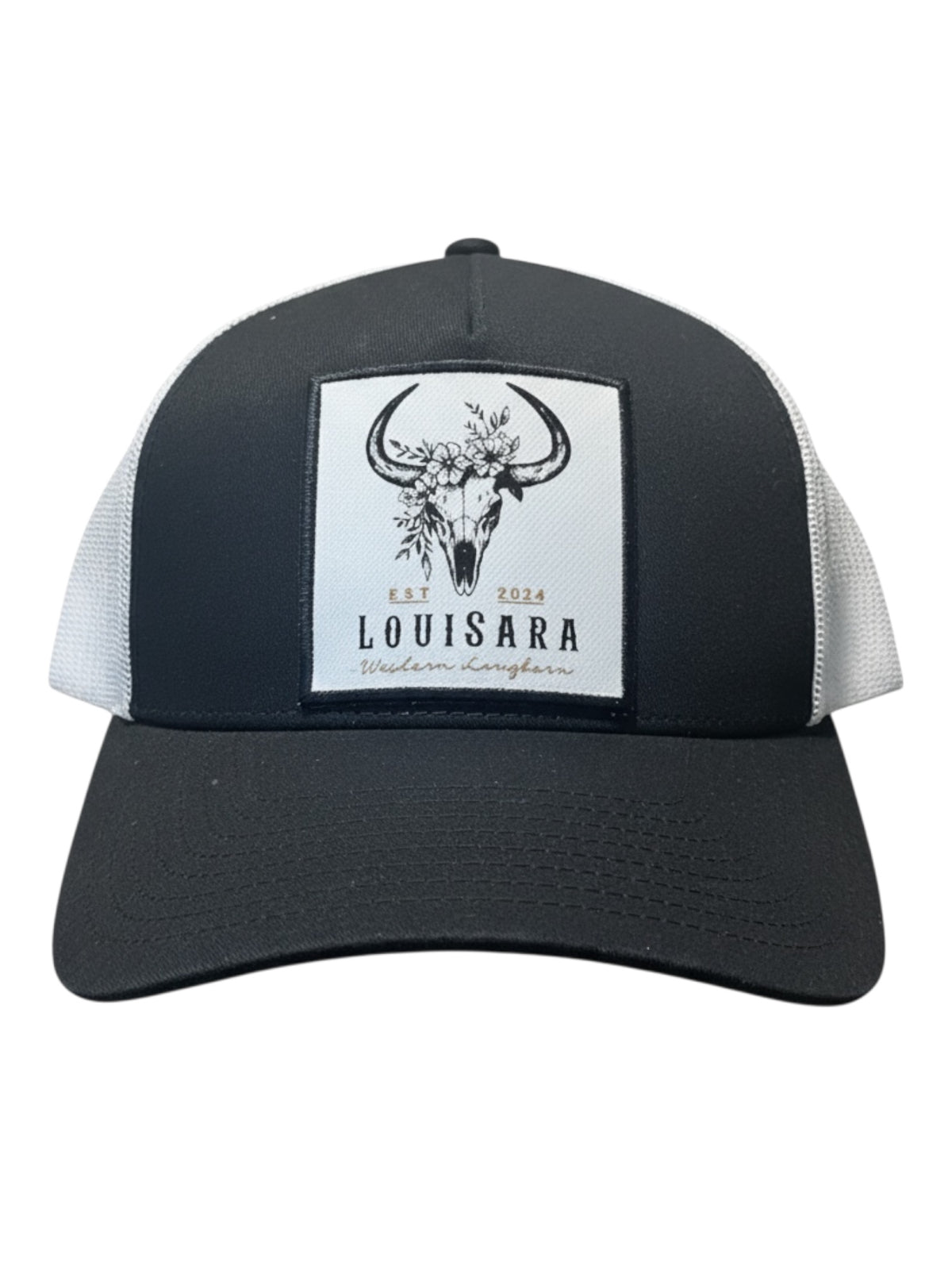 Louisara Trucker Schwarz/weiß